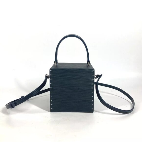 LOUIS VUITTON Epi Mirror Included Breaker BOX Shoulder Hand Bag Unused - Picture 2 of 16